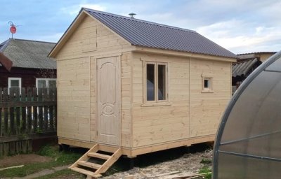 Каркасные бани 3 на 4