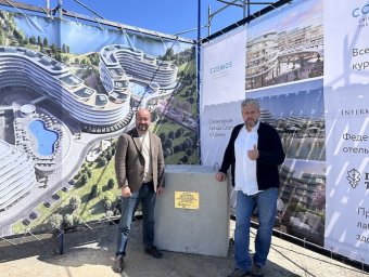 Cosmos Crimea Atlantis Therms & Resort перешёл к монолитному этапу строительства Cosmos Crimea Atlantis Therms & Resort перешёл к монолитному этапу строительства